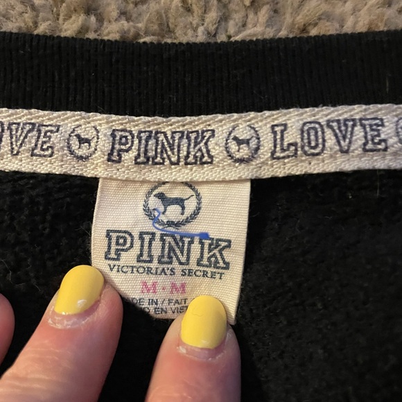 PINK LS SWEATER M - Picture 3 of 3